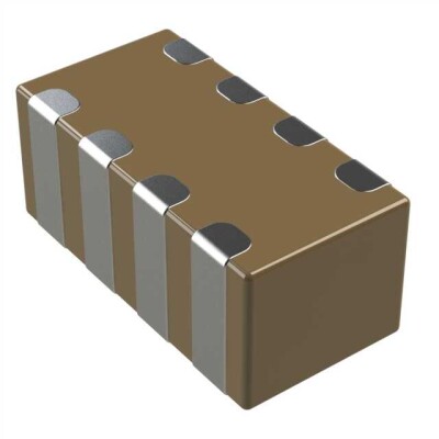 0.1µF Isolated Capacitor 4 Array 16 V X7R 1206 (3216 Metric) - 1