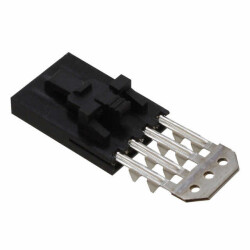 4 Position CIC, FFC Connector Receptacle 0.100
