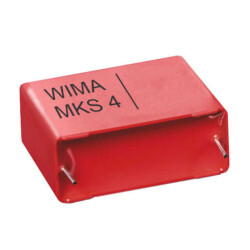 0.022 µF Film Capacitor 400V 630V Polyester, Polyethylene Terephthalate (PET), Metallized Radial - WIMA