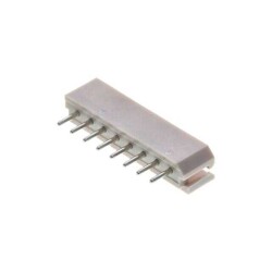 Connector Header Through Hole 8 position 0.098