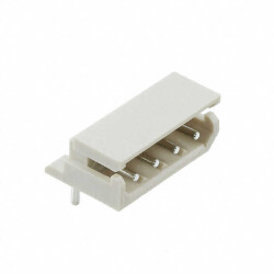 Connector Header Through Hole, Right Angle 4 position 0.098