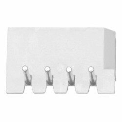 Connector Header Through Hole, Right Angle 4 position 0.098
