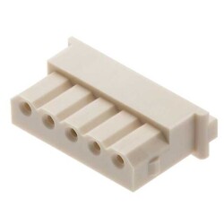 5 Position Rectangular Housing Connector Receptacle 0.098