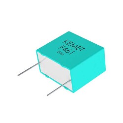 0.068 µF Film Capacitor 63V 100V Polypropylene (PP), Metallized Radial - KEMET