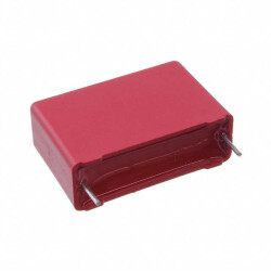 0.1 µF Film Capacitor 650V 1600V (1.6kV) Polypropylene (PP), Metallized Radial - 1