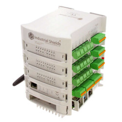 Programmable Logic Controller (PLC) DIN Rail 12 ~ 24VDC - Industrial Shields