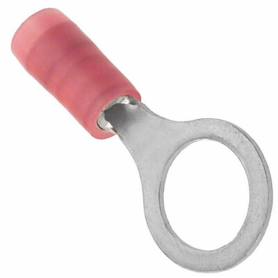 Ring Terminal Connector 5/16 Stud Circular 18-22 AWG Crimp - 1