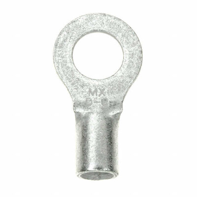 Ring Terminal Connector 5/16 Stud Circular 8 AWG Crimp - 1