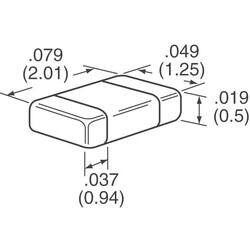 0.1µF ±10% 50V Seramik Kapasitör / Kondansatör X7R 0805 (2012 Metrik) - 2