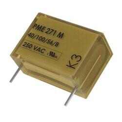 0.1µF Film Capacitor 275V 630V Paper, Metallized Radial - KEMET