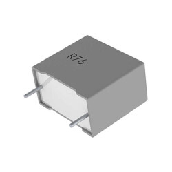 0.22 µF Film Capacitor 600V 1000V (1kV) Polypropylene (PP), Metallized Radial - KEMET