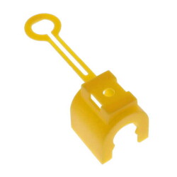 Connector Mounting Clip Yellow - ITT Cannon, LLC