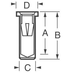 Pin Receptacle Connector 0.032
