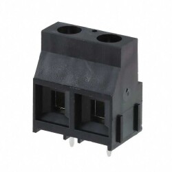 2 Position Wire to Board Terminal Block Horizontal with Board 0.375