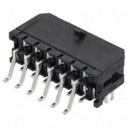 Connector Header Surface Mount, Right Angle 12 position 0.118