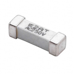 500 mA 250 V Fuse Board Mount (Cartridge Style Excluded) Surface Mount 2-SMD, Square End Block - Littelfuse Inc.