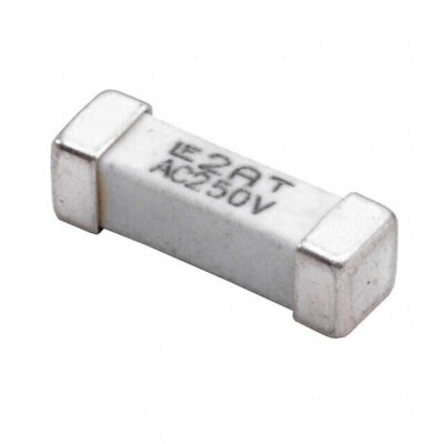 500 mA 250 V Fuse Board Mount (Cartridge Style Excluded) Surface Mount 2-SMD, Square End Block - 1