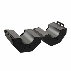 Hinged (Snap On) Free Hanging Ferrite Core 335Ohm @ 100MHz ID 1.010