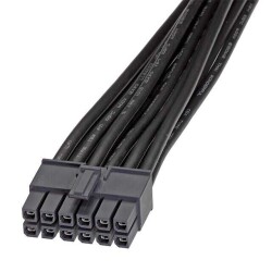 12 Position Cable Assembly Rectangular Socket to Socket 0.984' (300.00mm, 11.81