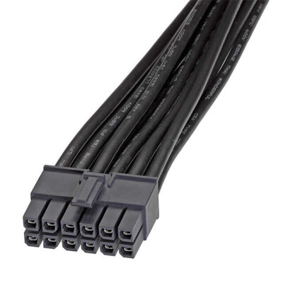 12 Position Cable Assembly Rectangular Socket to Socket 3.28' (1.00m) - 1