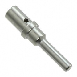 Pin Contact Nickel Crimp 12-14 AWG Power, Machined - TE Connectivity Deutsch Connectors
