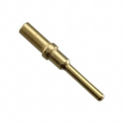 Pin Contact Gold Crimp 14 AWG Power, Machined - 1