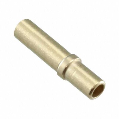 Socket Contact Gold Crimp 14 AWG Power, Machined - 1