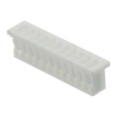11 Position Rectangular Housing Connector Receptacle Natural 0.049