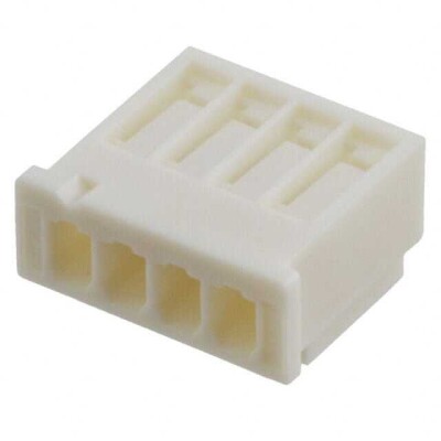 4 Rectangular Connectors - Housings Receptacle 0.098