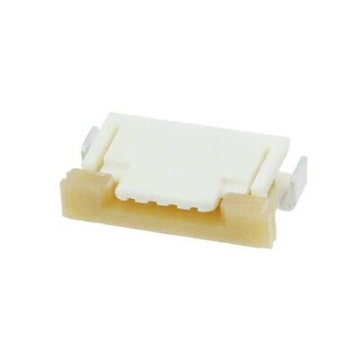 4 Position FFC, FPC Connector Contacts, Top 0.039