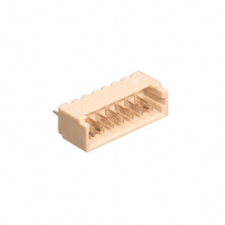 Connector Header Through Hole 7 position 0.049