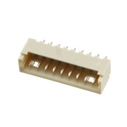 Connector Header Through Hole 9 position 0.049