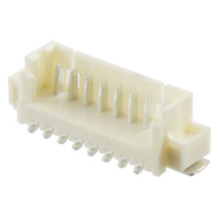 Connector Header Surface Mount 8 position 0.049