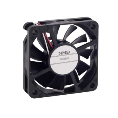 Fan Tubeaxial 24VDC Square - 60mm L x 60mm H Sleeve 22.6 CFM (0.633m³/min) 3 Wire Leads - 1