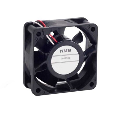 Fan Tubeaxial 24VDC Square - 60mm L x 60mm H Sleeve 30.0 CFM (0.840m³/min) 3 Wire Leads - 1