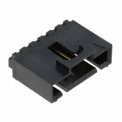 Connector Header Through Hole, Right Angle 6 position 0.100