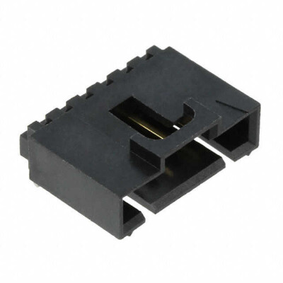 Connector Header Through Hole, Right Angle 6 position 0.100