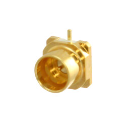 SMP Connector Plug, Male Pin 50 Ohms Surface Mount Solder - Molex