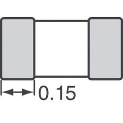 0.8 nH Unshielded Thick Film Inductor 800 mA 80mOhm Max 0201 (0603 Metric) - Murata Electronics (1)