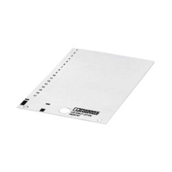 PLASTIC LABEL CARD WHITE UNLABEL - Phoenix Contact