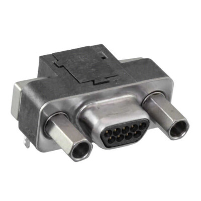 9 Position D-Type, Micro-D Plug, Male Pins Connector - 1