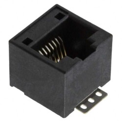 Jack Modular Connector 8p8c (RJ45, Ethernet) Vertical Unshielded Cat3 - Molex