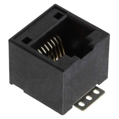Jack Modular Connector 8p8c (RJ45, Ethernet) Vertical Unshielded Cat3 - 1