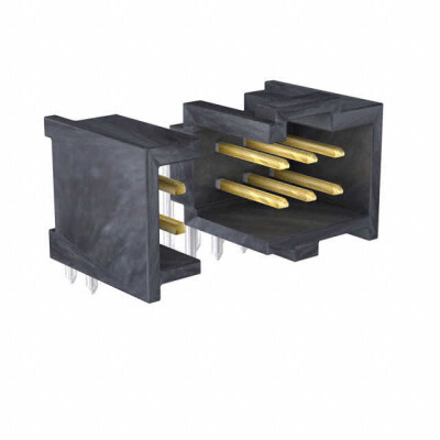 Connector Header Through Hole, Right Angle 20 position 0.100