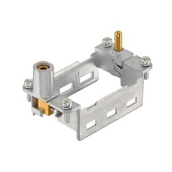 3 Module Female/Male Heavy Duty Retaining Frame, Hinged Size 10B - HARTING
