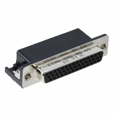 44 Position D-Sub, High Density Receptacle, Female Sockets Connector - 1