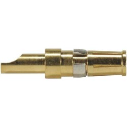 D-Sub Contact Female Socket Gold 16-20 AWG Crimp Machined - HARTING