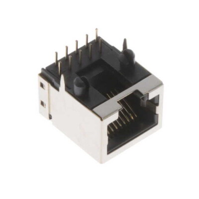 Jack Modular Connector 10p10c (RJ50) 90° Angle (Right) Shielded - 1