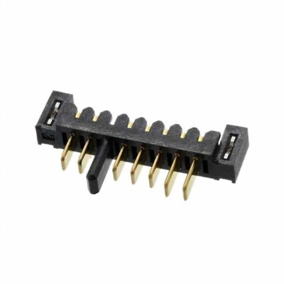 7 Position Header, Male Blades Connector Solder 0.079