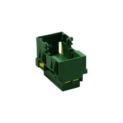 36 Rectangular Connectors - Housings Plug Green 0.157